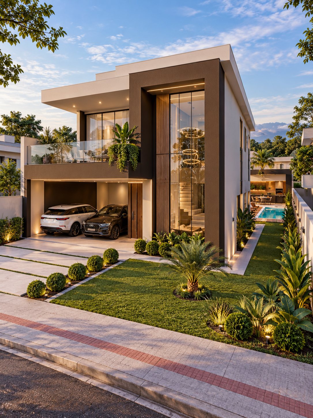 Exemplo de casa construída sob medida